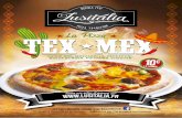 La ˝izzˇ - · PDF fileTEX-MEX Sauce BBQ, mozzarella, pepperoni, ... 60870 Viller St Paul Fermé le lundi soir dimanche midi 03 44 66 00 10 03 44 74 95 08 CHANTILLY 7 rue de Gouvieux