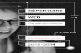 Répertoire web en amélioration du français · PDF fileLe Répertoire web en amélioration du français du CCDMD offre la ... éclairera sur les règles de grammaire ... romain jusqu’au