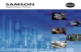 SAMSON · PDF filecentrales de production d’énergie, SAMSON complète ainsi son offre. SAMSON AG. Filiales Représentations et. bureaux . Optimisation des produits