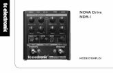 Nova Drive FR - TC Electroniccdn-downloads.tcelectronic.com/media/217957/nova_drive_manual_fr.… · Routez le signal de la guitare à travers les proces-seurs, dans n'importe quel