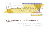 Médecine Générale d’Auvergnepsa.auvergne.free.fr/newsl_52/telechargement/resume_jumga.pdf · Pr Gilles Clément, PA Médecine générale, Directeur du Département de Médecine