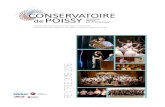 Le Conservatoire de Poissy a une identité forte, héritage ...cmdpoissy.com/wordpress/wp-content/uploads/BROCHURE-2015-201… · Le Conservatoire de Poissy a une identité forte,