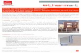 la solution 2 en 1 pour isoler et décorer les murs ... · PDF fileLes solutions THERMART™ permettent de réaliser l’isolation thermique ou le ... Bepos). FP&A - Service de ...