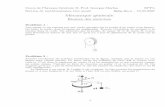 Énoncé des exercices - · PDF filede frottement et que c'est le palier B qui supporte tout le poids du solide en rotation, la ... Prof. Georges Meylan EPFL Mécanique générale