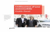 Utilisation d'une automobile - Guide fiscal 2017 · PDF filed’entreprise dans le labyrinthe des règles fiscales canadiennes sur les avantages et les dépenses pour ... 8 % 100 %