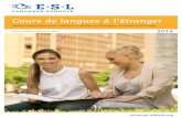 Séjours linguistiques pour étudiants et adultes en ... · PDF fileZertifikat pour l’allemand et les examens DELF/DALF et tCF pour le français. ... ou du français votre meilleur
