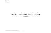 GUIDE INVESTIR EN ALGERIE 2006 - · PDF file18.1 PRINCIPALES CARACTERISTIQUES DU DROIT DU TRAVAIL ... Le système institutionnel et politique algérien consacre la nature présidentielle