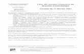 Normalisation Géotechnique Liste des normes françaises du ... · PDF file• CNET : Commission de Normalisation d’Exécution des Terrassements (Secrétariat, CETE de Lyon, LRPC