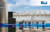 Construction d’usine d’eau potable et station d’épurationludwigpfeiffer.com/wp-content/uploads/161114_Plant_Constrcution_fr... · n Terrassement et aménagement paysager ...