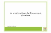La problématique du Changement climatiquejourneesdupetrole.aftp.net/files/92-Atelier 9 Castinel 1.pdf · Importance du temps de réponse : émissions < 1 an, séquestration en surface