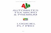 AUTOMATES TSX MICRO & PREMIUM - labase …labase-malvoisin.net/PL7-PRO.pdf · Automate TSX Micro & Premium – Logiciel PL7 Pro 3/77 LANGAGE A CONTACTS_____24