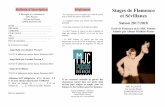 Règlement Stages de Flamenco et Sé · PDF fileStage Baile con abanico (initiés et intermédiaires) Apprendre à manier el abanico (l'éventail) en dansant sur le compas de Fandango