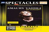 SPECTACLES - Entractes · PDF fileEn concert avec l’Orchestre de Richard GARDET > PIERRE PALMADE : AIMEZ MOI ! / Seul en scène ... Mise en scène ERIC EMMANUEL SCHMITT et STEVE
