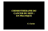 chimio cancer sein pratique - Saint-Louis Réseau · PDF file3 contextes cliniques pour la chimiothérapie du cancer du sein - Adjuvant - Néoadjuvant ( = chimiothérapie 1ère ) -
