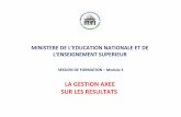 MINISTERE DE L’EDUCATION NATIONALE ET DE · PDF file7 Par opposition à la « gestion traditionnelle » qui se focalise principalement sur la performance interne d’un projet/d’une