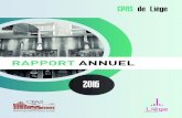 RAPPORT ANNUEL - CPAS de Liège annuel 2016.pdf · Action sociale CPAS DE LIEGE CPAS de LIEGE Rapport annuel 2016 10 A. STRUCTURE DÉCISIONNELLE DU CPAS