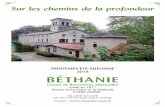 Programme pdf - centre- · PDF filePRINTEMPS-ÉTÉ-AUTOMNE 2018 BÉTHANIE Centre de Rencontres Spirituelles fondé en 1977 Prieuré Notre-Dame et St-Thiébault 57680 GORZE Tél. 03