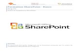Formation SharePoint - · PDF fileFormation SharePoint - Bases Heig-VD Centre de Compétences SharePoint RESUME Ce document fait partie intégrante de la formation proposée par le