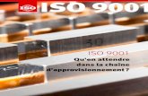 ISO 9001 · PDF filede la norme jusqu’en septembre 2018, au cours de laquelle les certifications ISO 9001:2008 et ... ISO 9001 spécifie que le fournisseur doit surveil