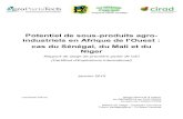 Potentiel de sous-produits agro- industriels en Afrique de ... · PDF filePotentiel de sous-produits agro-industriels en Afrique de l’Ouest : cas du Sénégal, du Mali et du Niger.