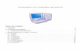 Composition d’un ordinateur de type PCsen.arbezcarme.free.fr/_techno/2.1-Composition-d-un-ordinateur/... · 1 Présentation Un ordinateur est un ensemble de circuits électroniques