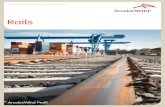 Rails - ArcelorMittal Distributionds.arcelormittal.com/repo/poutrelles_rails_tubes_parachevement... · ArcelorMittal Profil : spécialiste des rails ponts roulants/vignole/légers
