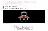 FEMMES BERBÈRES DU MAROC -  · PDF file5 avenue Marceau F-75116 Paris // Tél. +33 1 44 31 64 00 //   CATALOGUE D’EXPOSITION Femmes berbères du Maroc Edition : Artlys, 2014