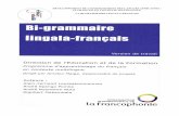 La Bi-grammaire Lingala-Françaisuniversitepopulairemeroeafrica.org/IMG/pdf/La_Bi-grammaire_Lingala... · Bi-grammaire lingala-français Version de travail Direction de l'Education