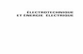 Electrotechnique et énergie électrique - · PDF filela qualité des contacts qu’il a avec « ses étudiants ». Fasse que par l’intermédiaire de ce livre il ... donne une vision