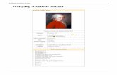 Wolfgang Amadeus Mozart - ftp. · PDF fileBiographie Son enfance (1756-1773) L'enfant prodige Mozart enfant, huile anonyme de 1763, probablement due à Pietro Antonio Lorenzoni Né