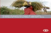 Stratégie de gestion des risques de catastrophe en Afrique ... · PDF fileActions prioritaires de la FAO dans la gestion des risques de ... actions visant à renforcer la préparation
