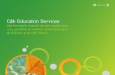 Qlik Education Servicesgo.qlik.com/rs/qliktech/images/Qlik-Education-Services.pdf · Qlik Education Services Des formations conçues par des experts ... structures de données, connexion