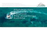 Pfahlbauten Palafittes Palafitte Pile dwellings Kolišča · PDF fileSlovenec v spomin prikliče povesti in mite, povezane s prazgodovinskimi kolišči. Ti-sti, ... Suisse occidentale