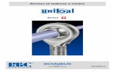 Rotules et embouts à rotules Swiss -  · PDF fileSSE.. - Acier chromé Tissu autolubrifiant .45 Acier inoxydable Uniflon
