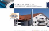catalogus 2017-2018 int web - Metaloterm · PDF filestainless steel, with a high quality insulation and no thermal bridges. ... pour les applications telles que les poêles à bois,