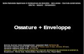 Ossature + Enveloppe - · PDF fileOssature + Enveloppe Exercice de projet mené individuellement. Lancement Mardi 26 février 08. Correction maquette projet 1/100 : mercredi 27 février