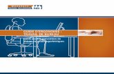 Guide d’erGonomie : Travail de · PDF fileposte de travail, et sur la manière de travailler en conservant la meilleure posture possible pendant la majeure partie de la journée