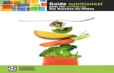 guide - Site du Département des Bouches-du-Rhône · PDF file3 Guide nutritionnel CONSEIL GÉNÉRAL DES BOUCHES-DU-RHÔNE 1) COMPRENDRE L’EQUILIBRE ALIMENTAIRE P. 3 Quelques notions