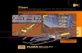 01-007 TITAN INT1301-BE - · PDF fileStructure avec console de support Traditionnel Solution Titan ... Pour la note de calcul, vous pouvez demander l'assistance technique de notre