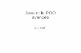 Java et la POO avancée -   · PDF filePlan Les exceptions Les flux d'entrée / sortie Les énumérations Les collections La généricité Java et la réflexivité