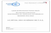 LE DÉTAIL DES SCHÉMAS DE P.S.A. - ww2.ac-poitiers.frww2.ac-poitiers.fr/vehicules-materiels/IMG/pdf/schematique_psa-2.pdf · Caractéristique du moteur : Identification composé