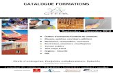 CATALOGUE FORMATIONS - Centre Technique et de · PDF fileméthodes de travail, ... les consignes de sécurités individuelles et collectives en ... Comprendre la logique et le processus