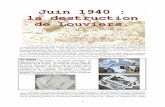 Juin 1940 : la destruction de Louviers. - Accueilsedlouviers.pagesperso-orange.fr/confetextes/louviers40/louviers40... · Notre propos n'est ni de raconter l'histoire de l’occupation