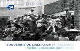 SouvenirS de libération en · PDF fileGuerre mondiale et du 70e anniversaire de la Libération ont constitué deux moments ... typique de reconstruction d'après-guerre, de cette