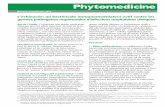 L’échinacée: un bactéricide immunomodulateur actif contre les · PDF fileriennes (95%) et de racine (5%) fraîches de la plante médicinale traditionnelle Echinacea pur-purea