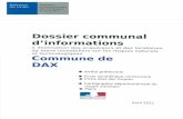 · PDF fileLiberti Préfecture des Landes Commune de DAX Informations sur les risques naturels et technologiques —pourrapplication des de -l'articleV125Ž5 du code