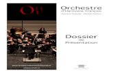 OHF Orchestre d’Harmonie Français · PDF fileO H F L’Orchestre d’Harmonie Français Un orchestre d’harmonie est une formation réunissant exclusivement des instruments de