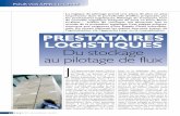 les prestataires logistiques. Pilotage du transport, tour ...supplychainmagazine.fr/TOUTE-INFO/Archives/SCM064/APPELS-OFFR… · parler de stockage d’un côté et de transport de