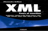 XML Cours et exercices - Campus Bruxelles · PDF fileÉDITIONS EYROLLES 61, bd Saint-Germain 75240 Paris Cedex 05   Le code de la propriété intellectuelle du 1er juillet 1992