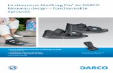 La chaussure MedSurg Pro de DARCO Nouveau design ... · PDF fileAvec la MedSurg Pro®, DARCO présente la version optimisée ... MS-W1H Noire WS 34,0 – 36,5 MS-W2H Noire WM 37,0
